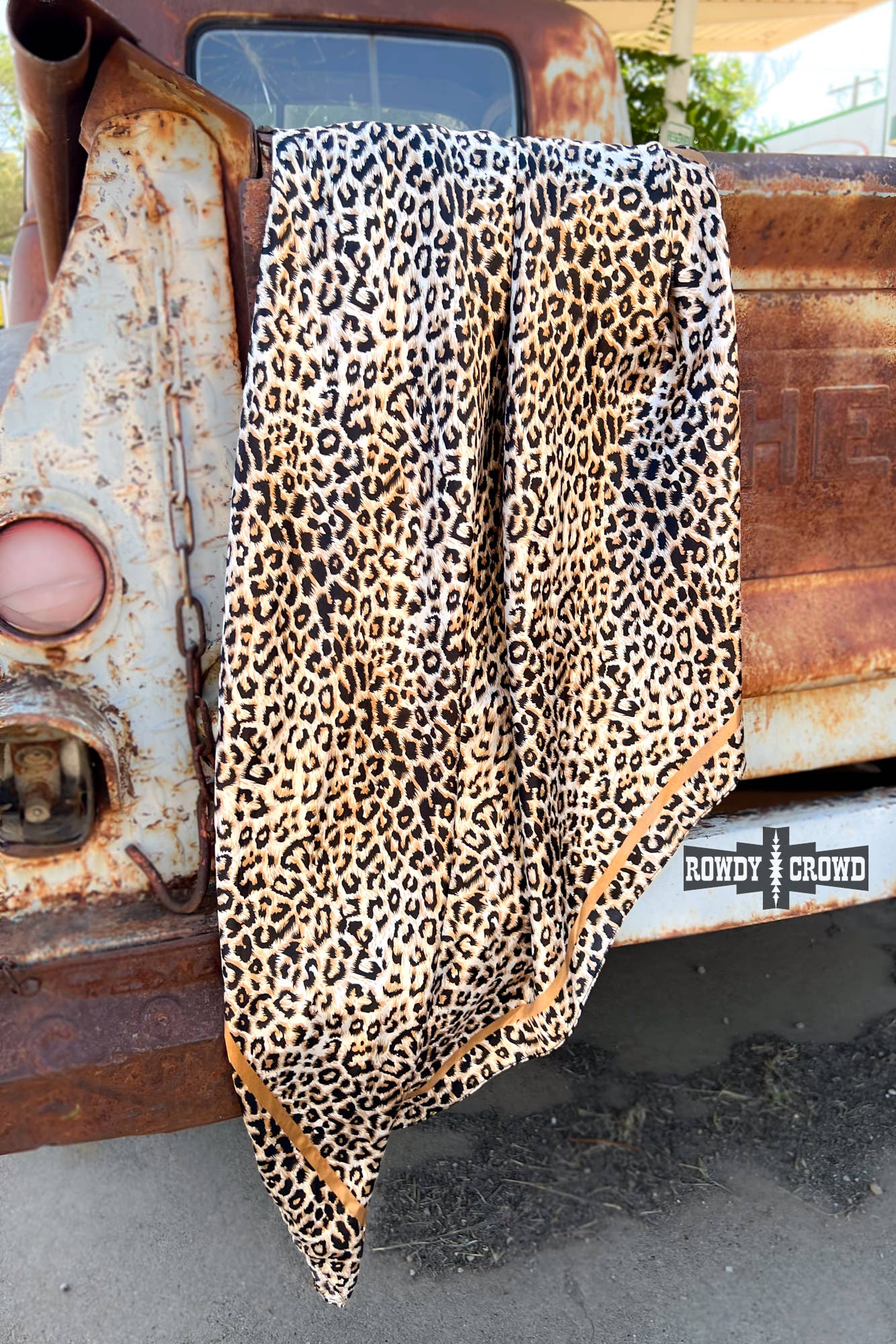 Leopard Wild Rag/ Scarf