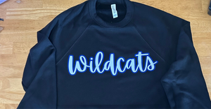 CJ7-Wildcats White Letters