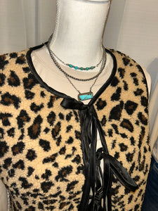 Faux 15" 7mm Gemstone Necklace