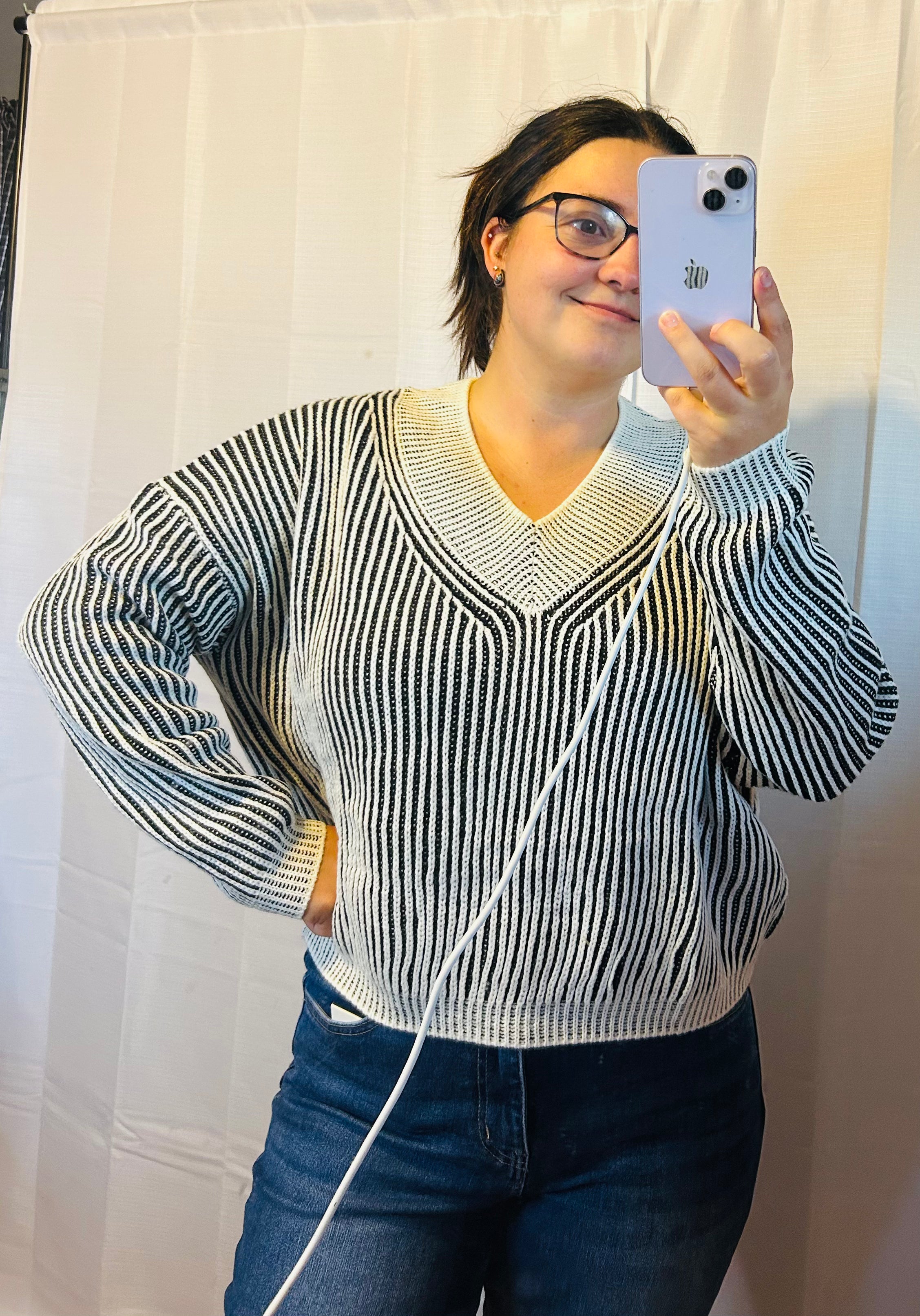 Striped Casual Sweater
