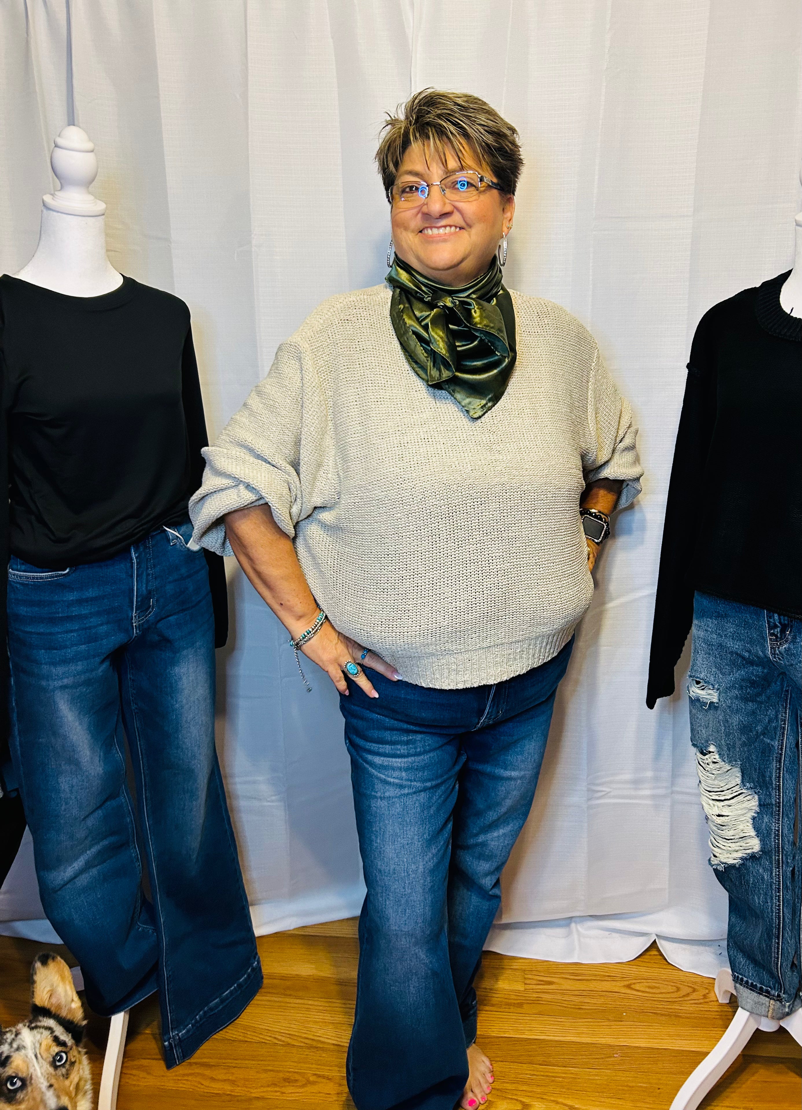 Oversized Baloon Sleeve Sweater