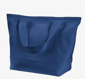BAGedge Customizable Tote Bag with zipper