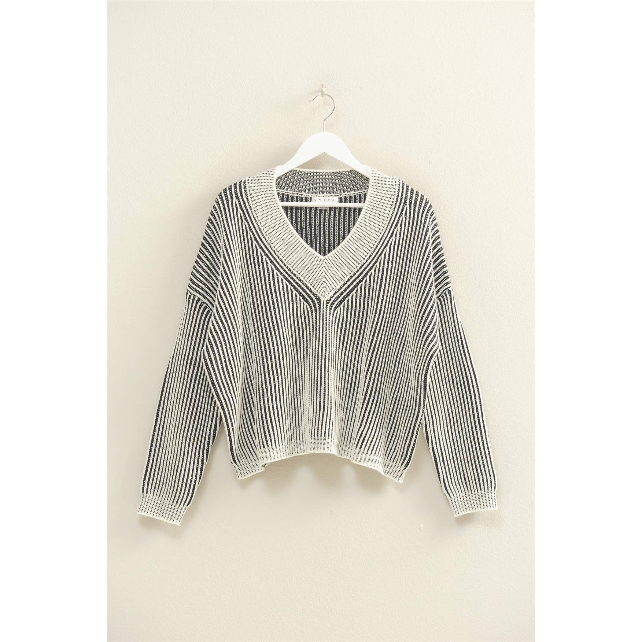 Striped Casual Sweater